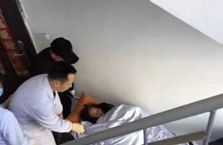 靖远县病人院后返乡